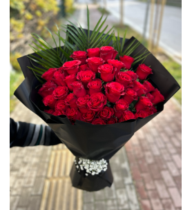 51'li gül buketi